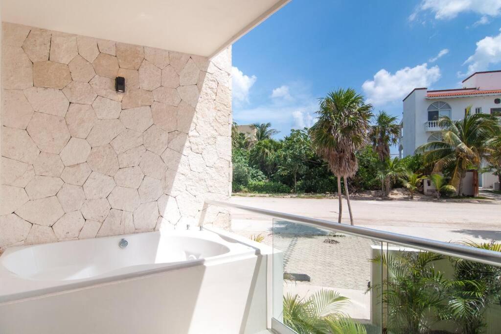 Ground Level Garden Condo At Akumal South By Tao Santamar Eksteriør billede