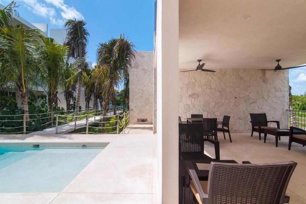 Ground Level Garden Condo At Akumal South By Tao Santamar Eksteriør billede