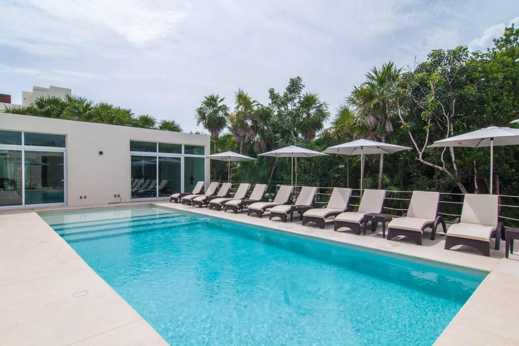 Ground Level Garden Condo At Akumal South By Tao Santamar Eksteriør billede